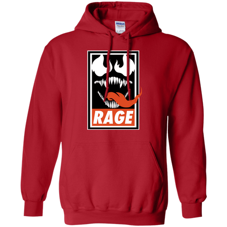 Sweatshirts Red / Small Rage Pullover Hoodie
