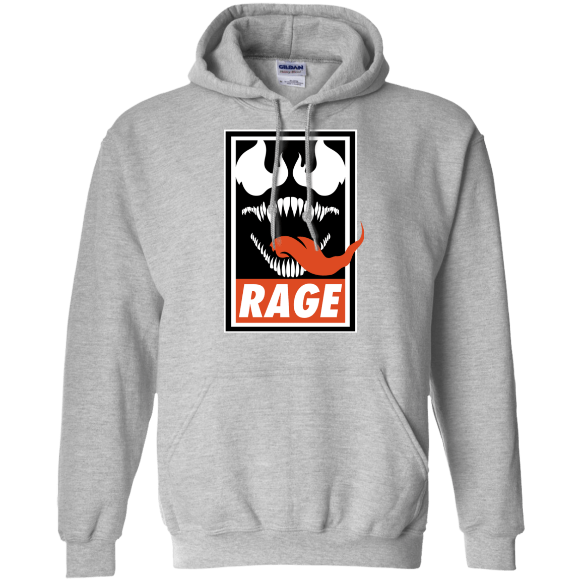 Sweatshirts Sport Grey / Small Rage Pullover Hoodie