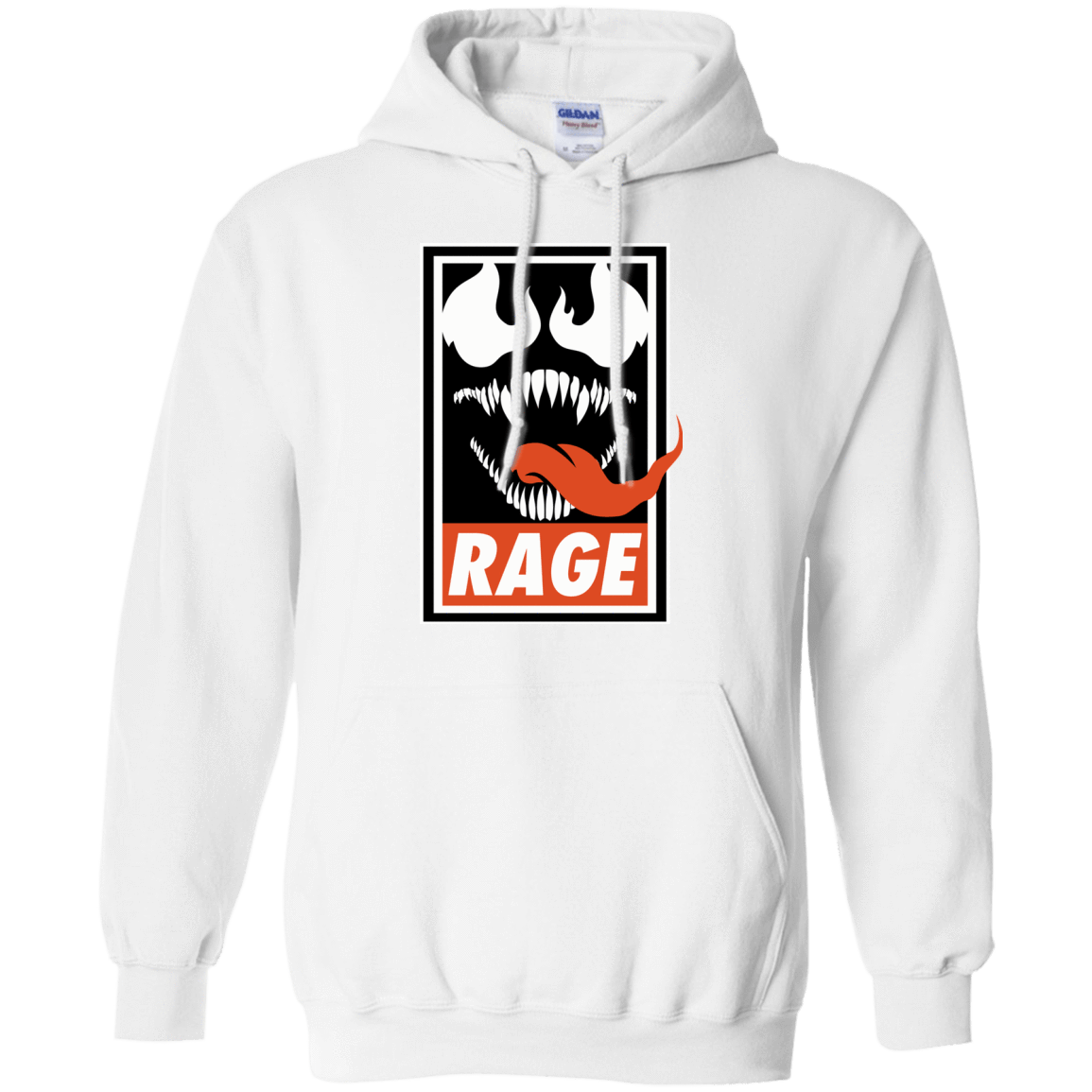 Sweatshirts White / Small Rage Pullover Hoodie