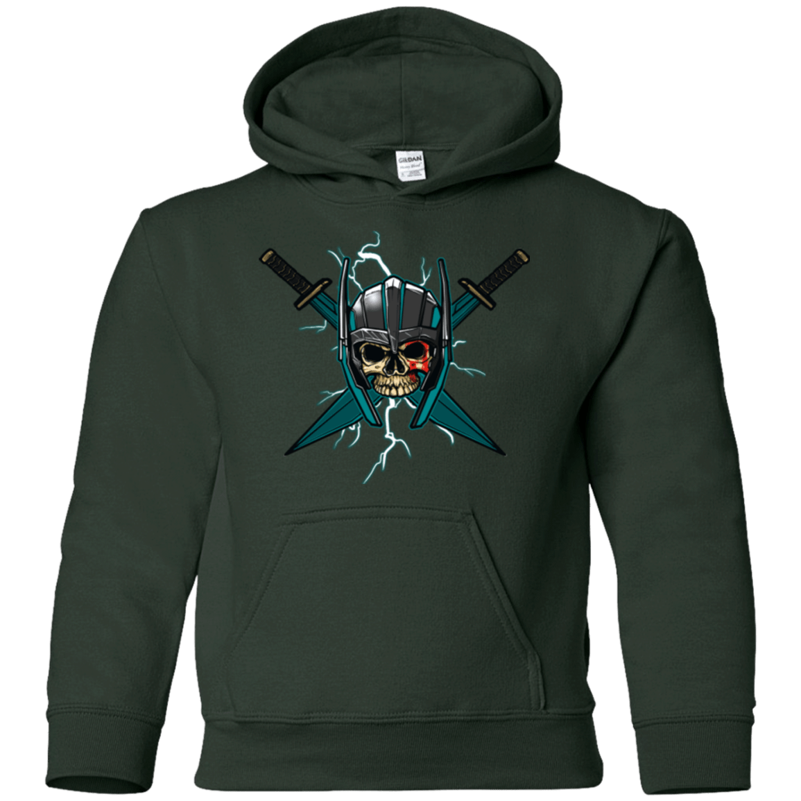 Sweatshirts Forest Green / YS Ragnarok Youth Hoodie