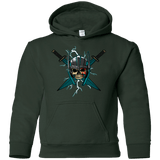 Sweatshirts Forest Green / YS Ragnarok Youth Hoodie