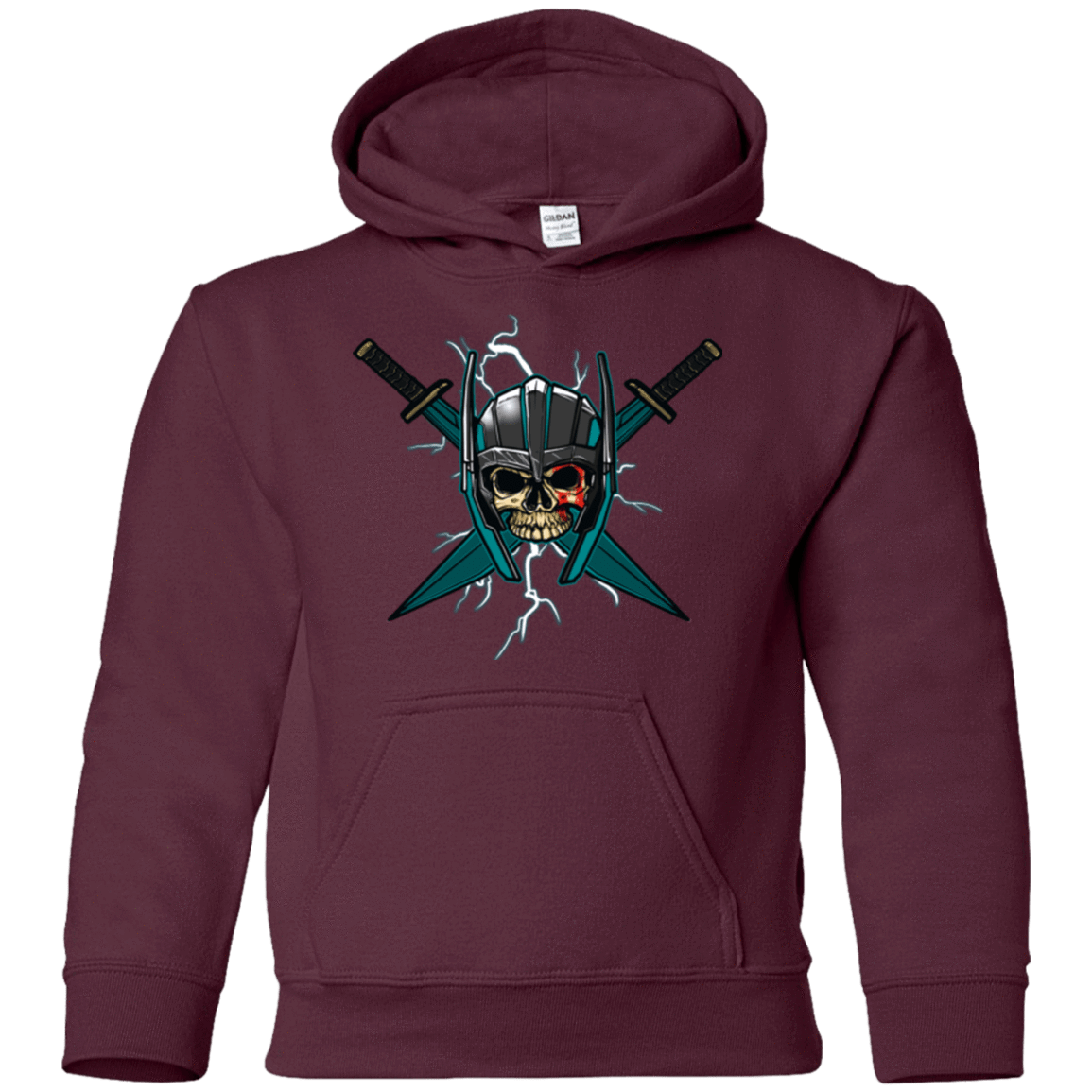 Sweatshirts Maroon / YS Ragnarok Youth Hoodie