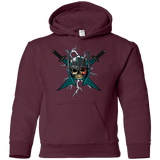 Sweatshirts Maroon / YS Ragnarok Youth Hoodie