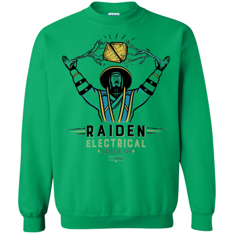 Sweatshirts Irish Green / Small Raiden Electrical Toastie Repair Crewneck Sweatshirt