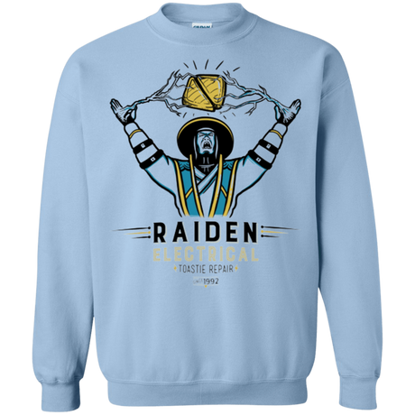 Sweatshirts Light Blue / Small Raiden Electrical Toastie Repair Crewneck Sweatshirt