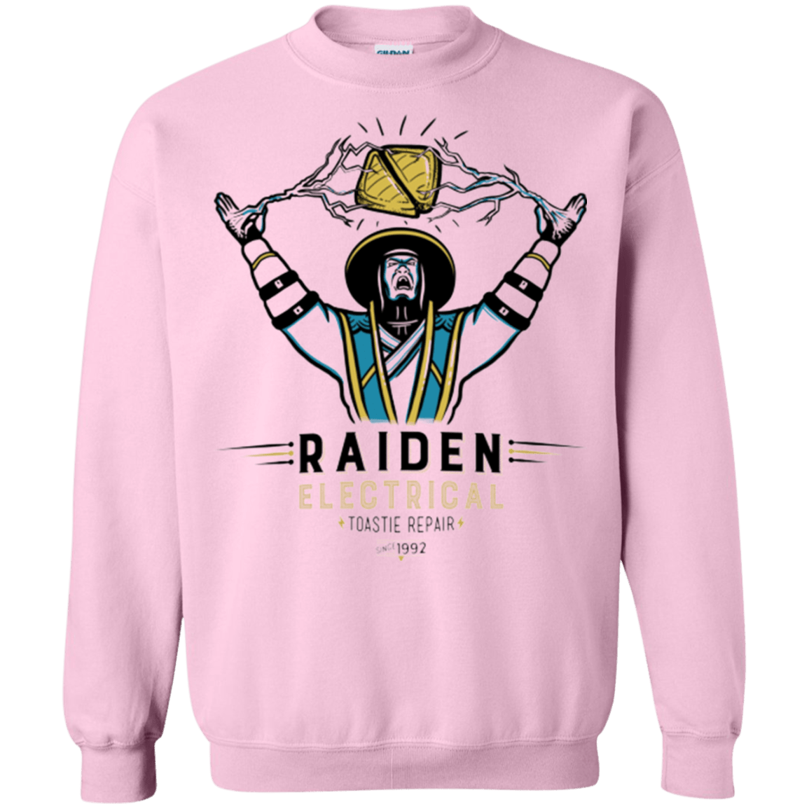 Sweatshirts Light Pink / Small Raiden Electrical Toastie Repair Crewneck Sweatshirt