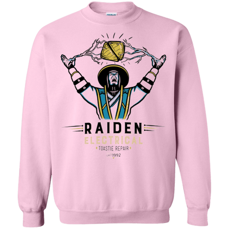 Sweatshirts Light Pink / Small Raiden Electrical Toastie Repair Crewneck Sweatshirt