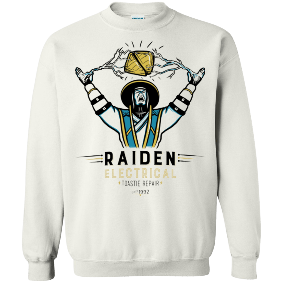 Sweatshirts White / Small Raiden Electrical Toastie Repair Crewneck Sweatshirt