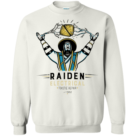 Sweatshirts White / Small Raiden Electrical Toastie Repair Crewneck Sweatshirt