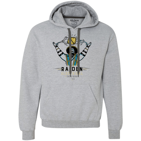 Sweatshirts Sport Grey / Small Raiden Electrical Toastie Repair Premium Fleece Hoodie