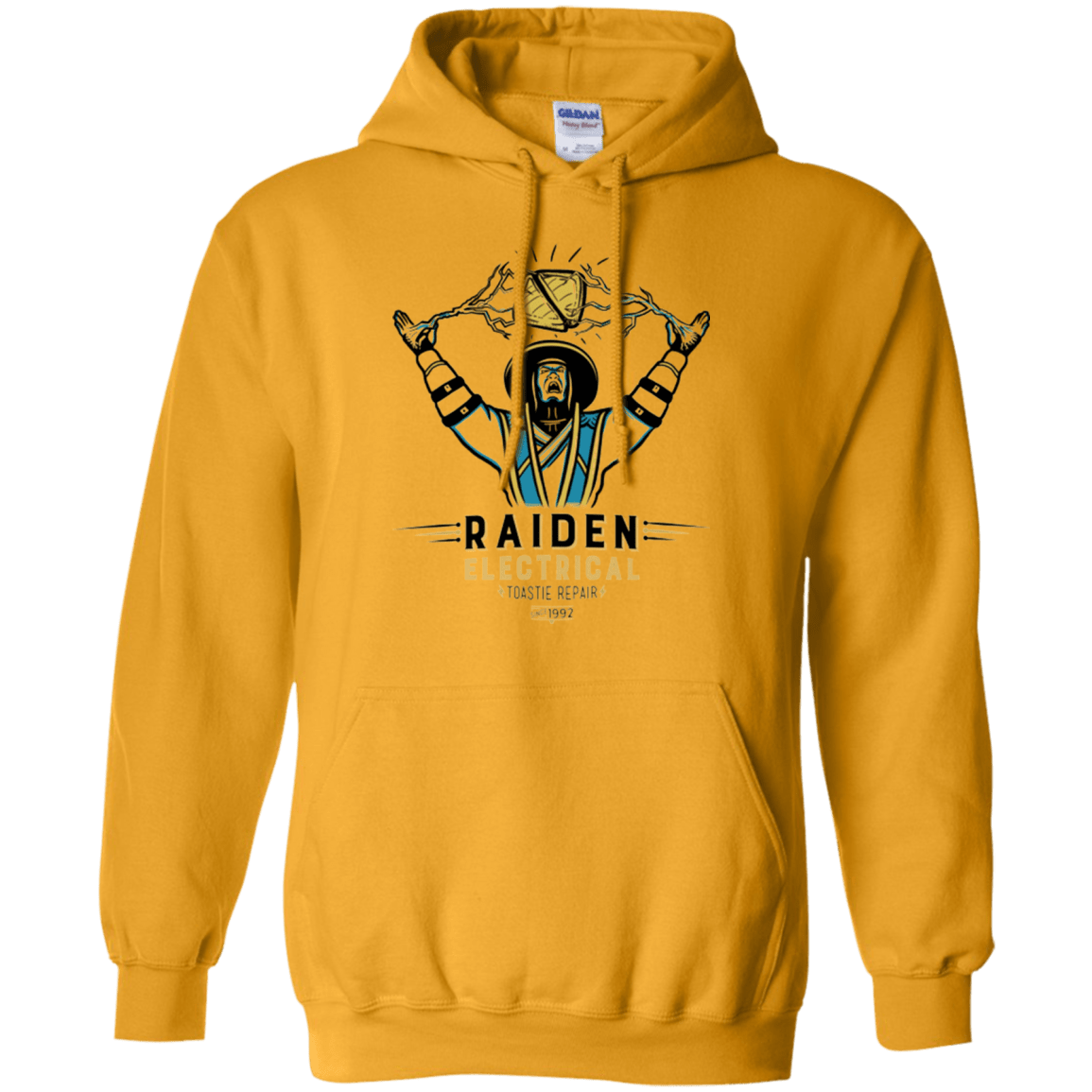 Sweatshirts Gold / Small Raiden Electrical Toastie Repair Pullover Hoodie
