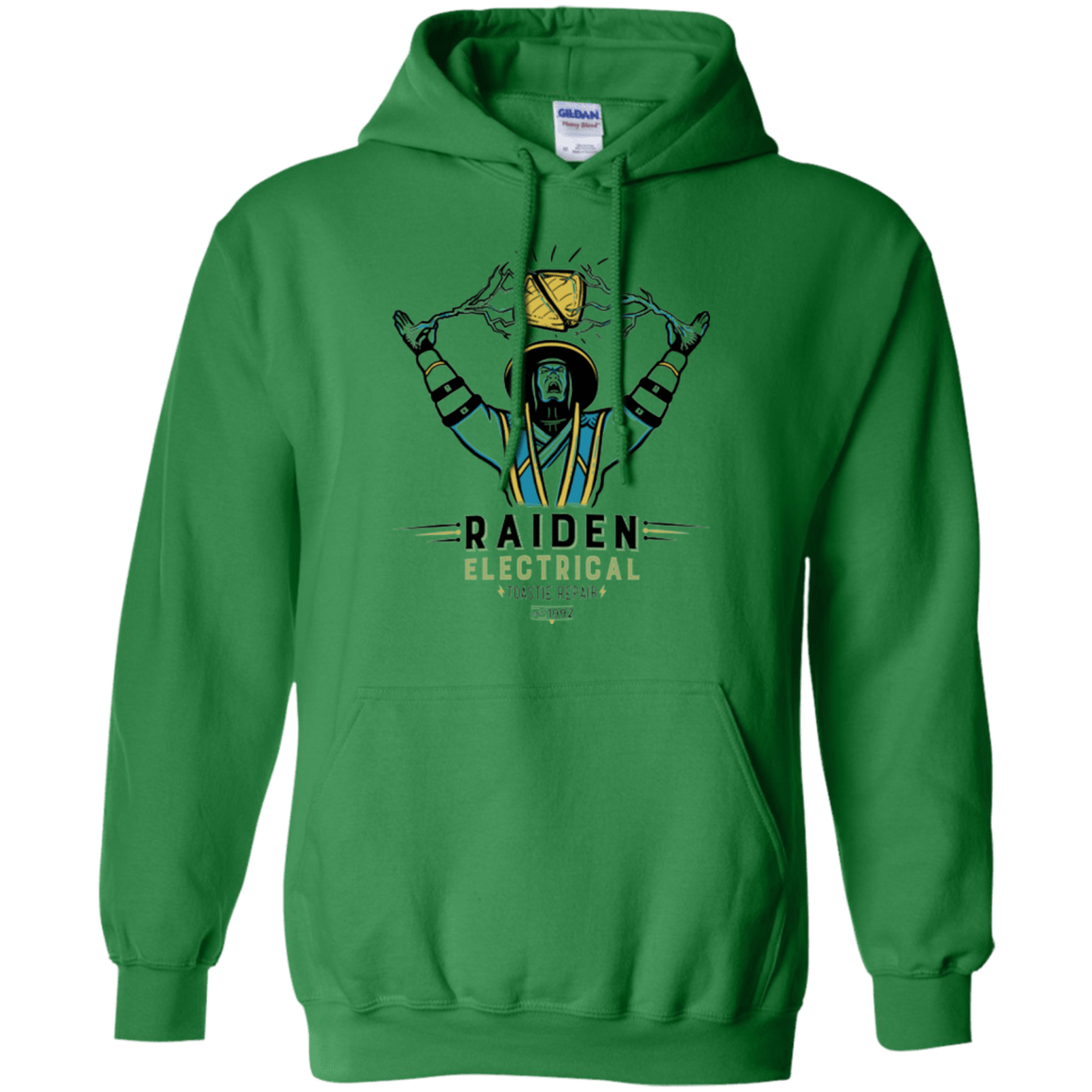 Sweatshirts Irish Green / Small Raiden Electrical Toastie Repair Pullover Hoodie