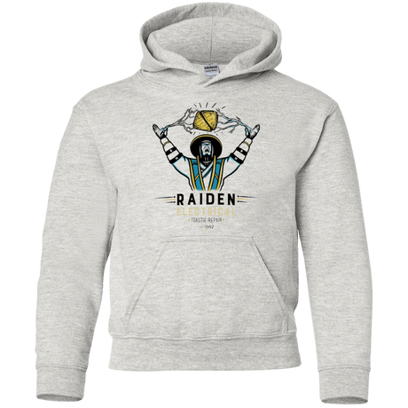 Sweatshirts Ash / YS Raiden Electrical Toastie Repair Youth Hoodie