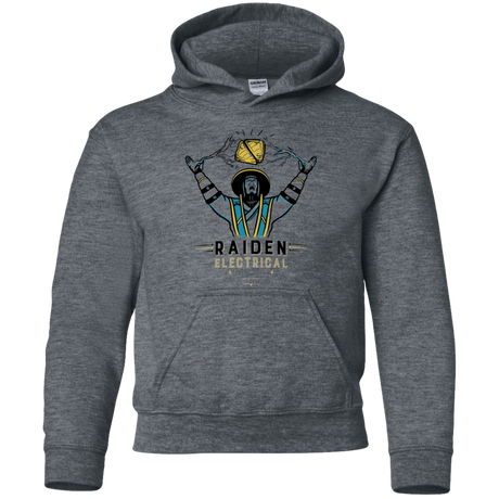 Sweatshirts Dark Heather / YS Raiden Electrical Toastie Repair Youth Hoodie