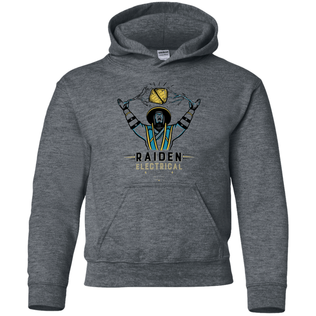 Sweatshirts Dark Heather / YS Raiden Electrical Toastie Repair Youth Hoodie
