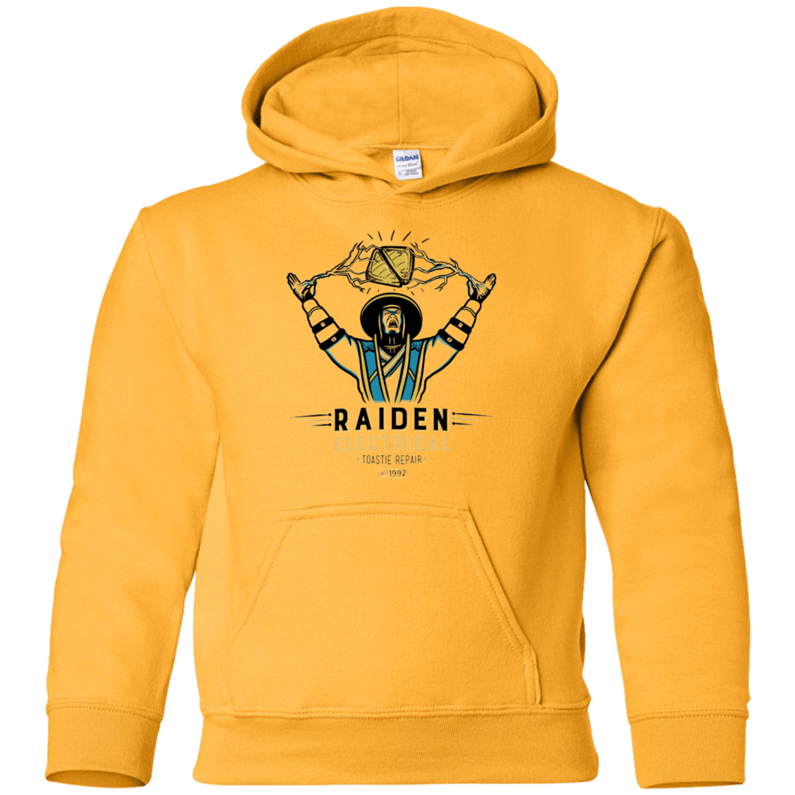 Sweatshirts Gold / YS Raiden Electrical Toastie Repair Youth Hoodie