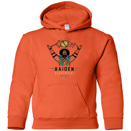 Sweatshirts Orange / YS Raiden Electrical Toastie Repair Youth Hoodie