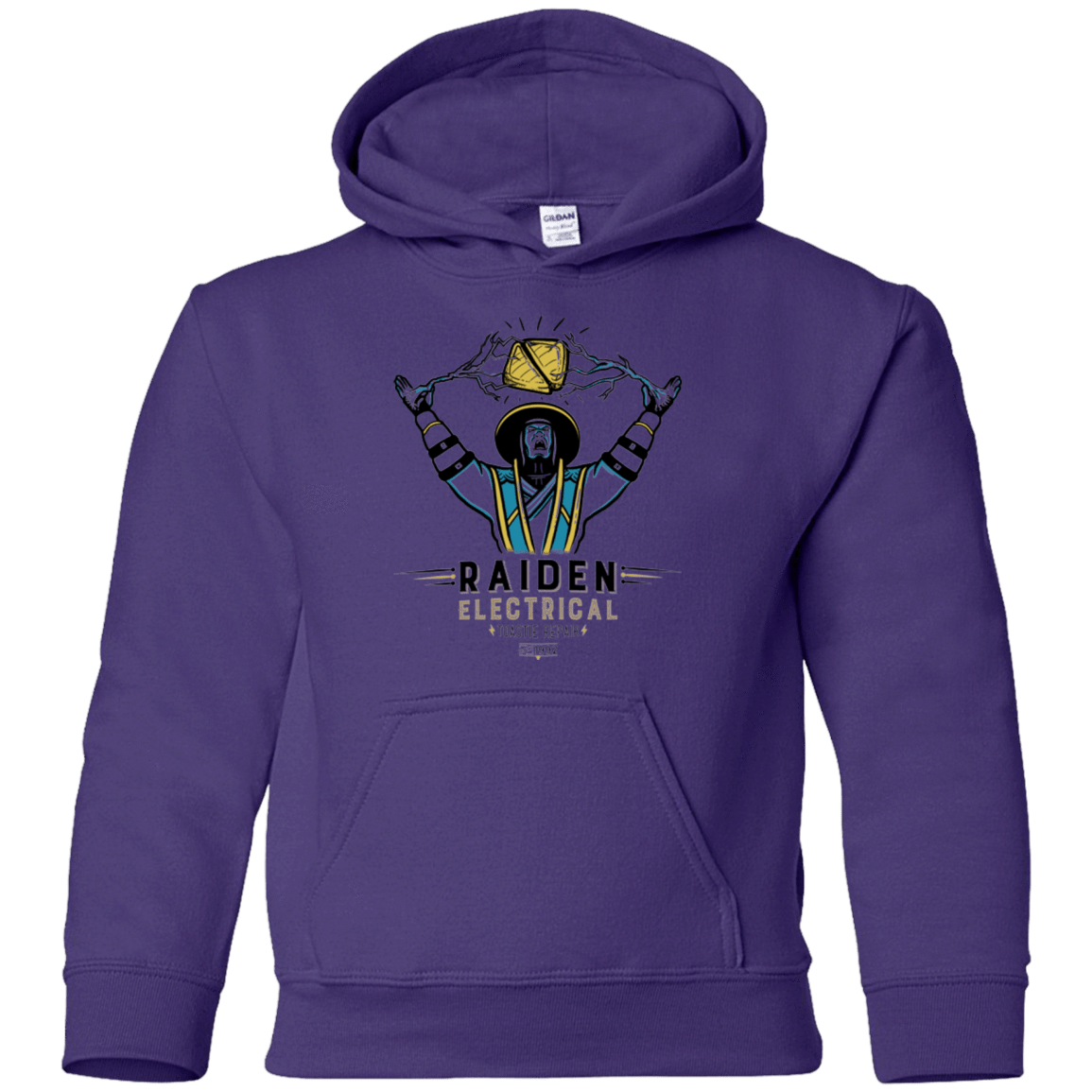 Sweatshirts Purple / YS Raiden Electrical Toastie Repair Youth Hoodie