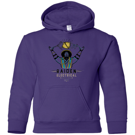 Sweatshirts Purple / YS Raiden Electrical Toastie Repair Youth Hoodie