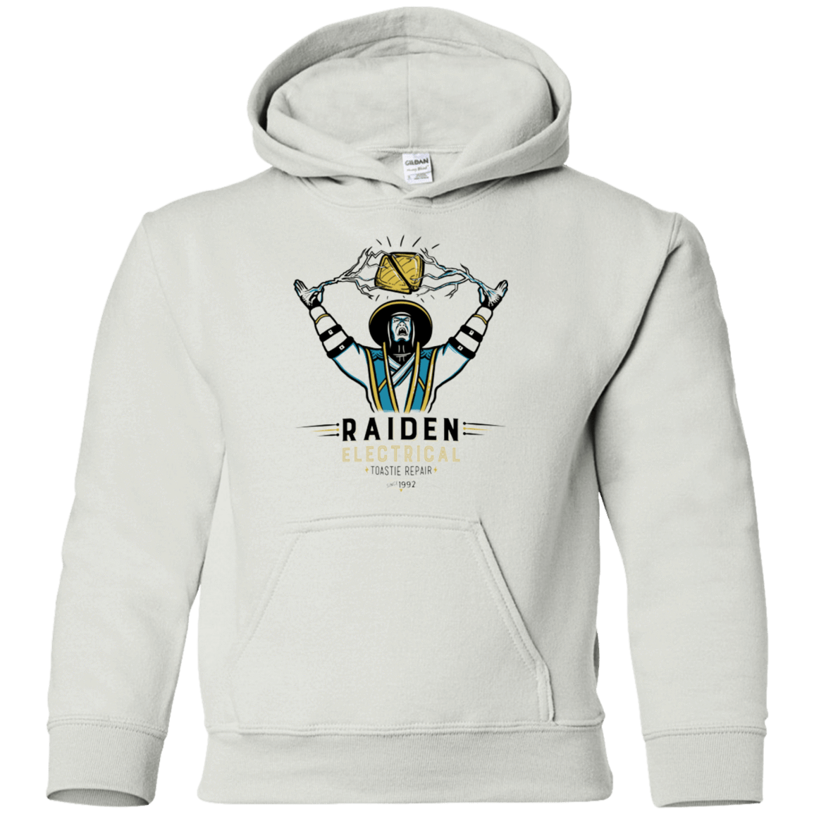Sweatshirts White / YS Raiden Electrical Toastie Repair Youth Hoodie