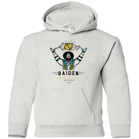 Sweatshirts White / YS Raiden Electrical Toastie Repair Youth Hoodie