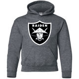 Sweatshirts Dark Heather / YS Raiders of the Realm Youth Hoodie