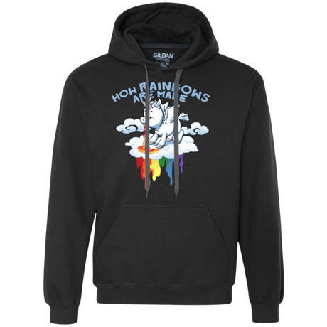 Sweatshirts Black / S Rainblows Premium Fleece Hoodie