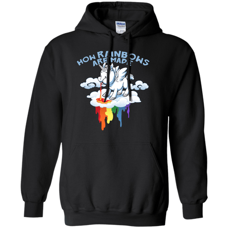 Sweatshirts Black / S Rainblows Pullover Hoodie