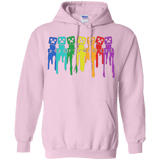 Sweatshirts Light Pink / Small Rainbow Creeps Pullover Hoodie