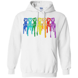 Sweatshirts White / Small Rainbow Creeps Pullover Hoodie