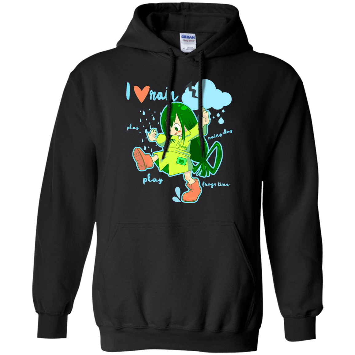 Sweatshirts Black / Small Rainy Day Pullover Hoodie