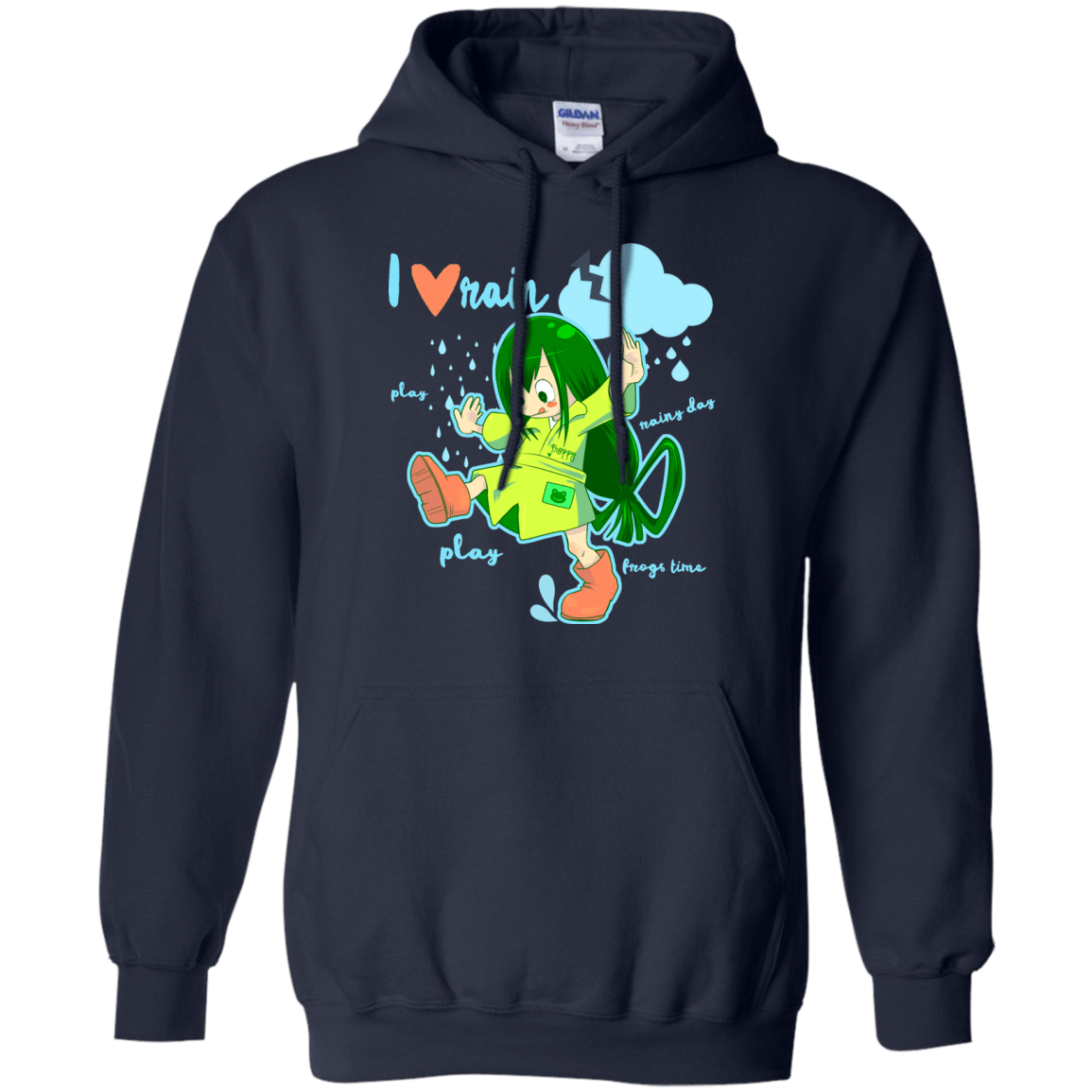 Sweatshirts Navy / Small Rainy Day Pullover Hoodie