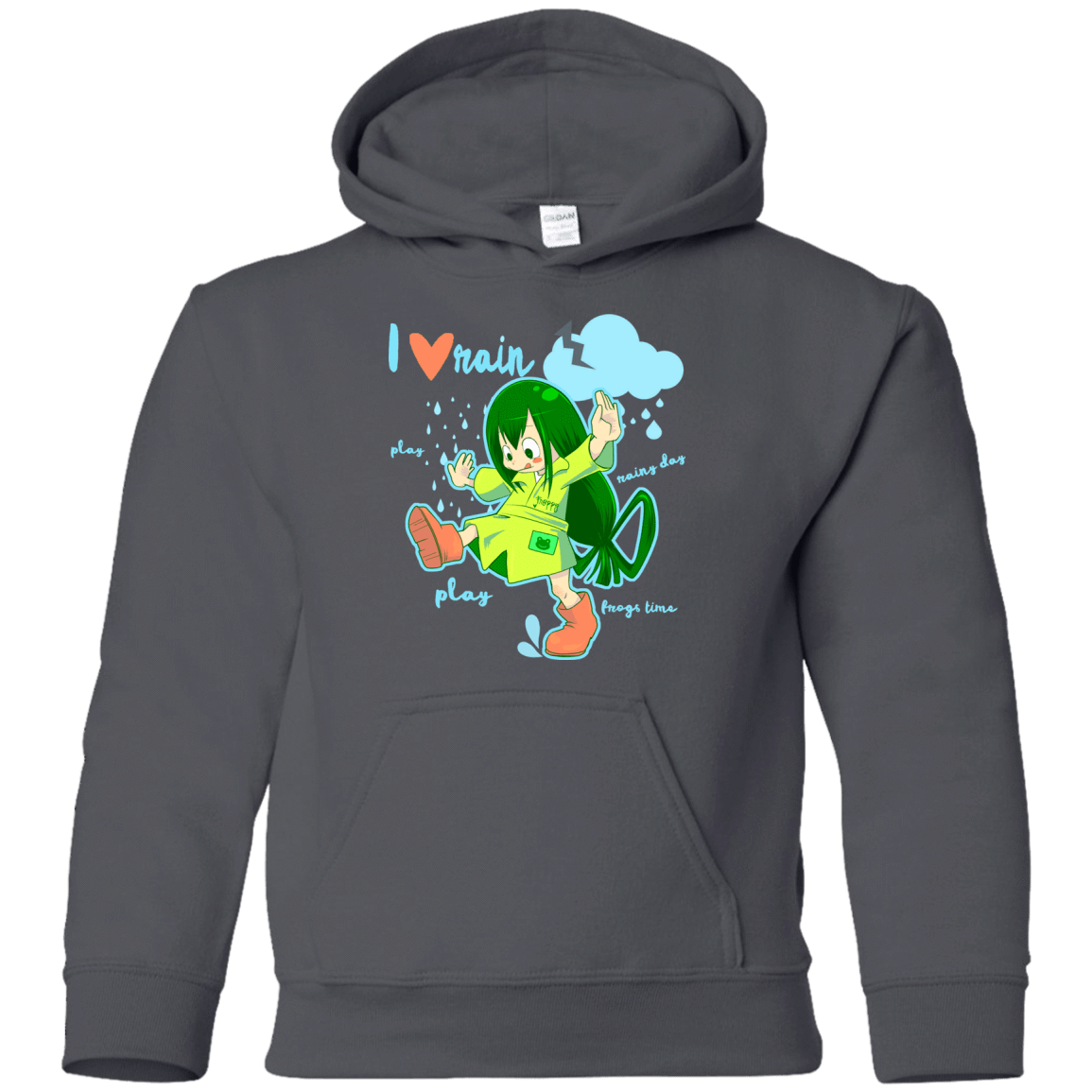 Sweatshirts Charcoal / YS Rainy Day Youth Hoodie