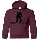 Sweatshirts Maroon / YS Ralph Tauren Youth Hoodie