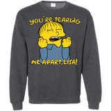 Sweatshirts Dark Heather / S Ralph Wiseau Crewneck Sweatshirt