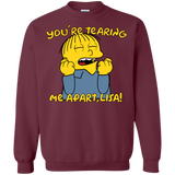 Sweatshirts Maroon / S Ralph Wiseau Crewneck Sweatshirt