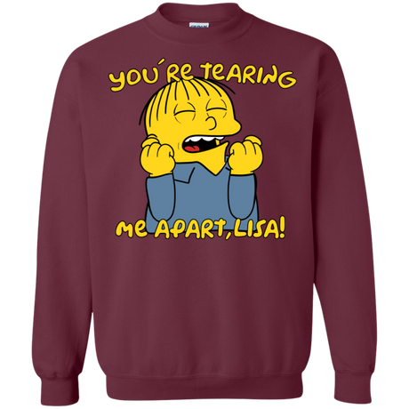 Sweatshirts Maroon / S Ralph Wiseau Crewneck Sweatshirt