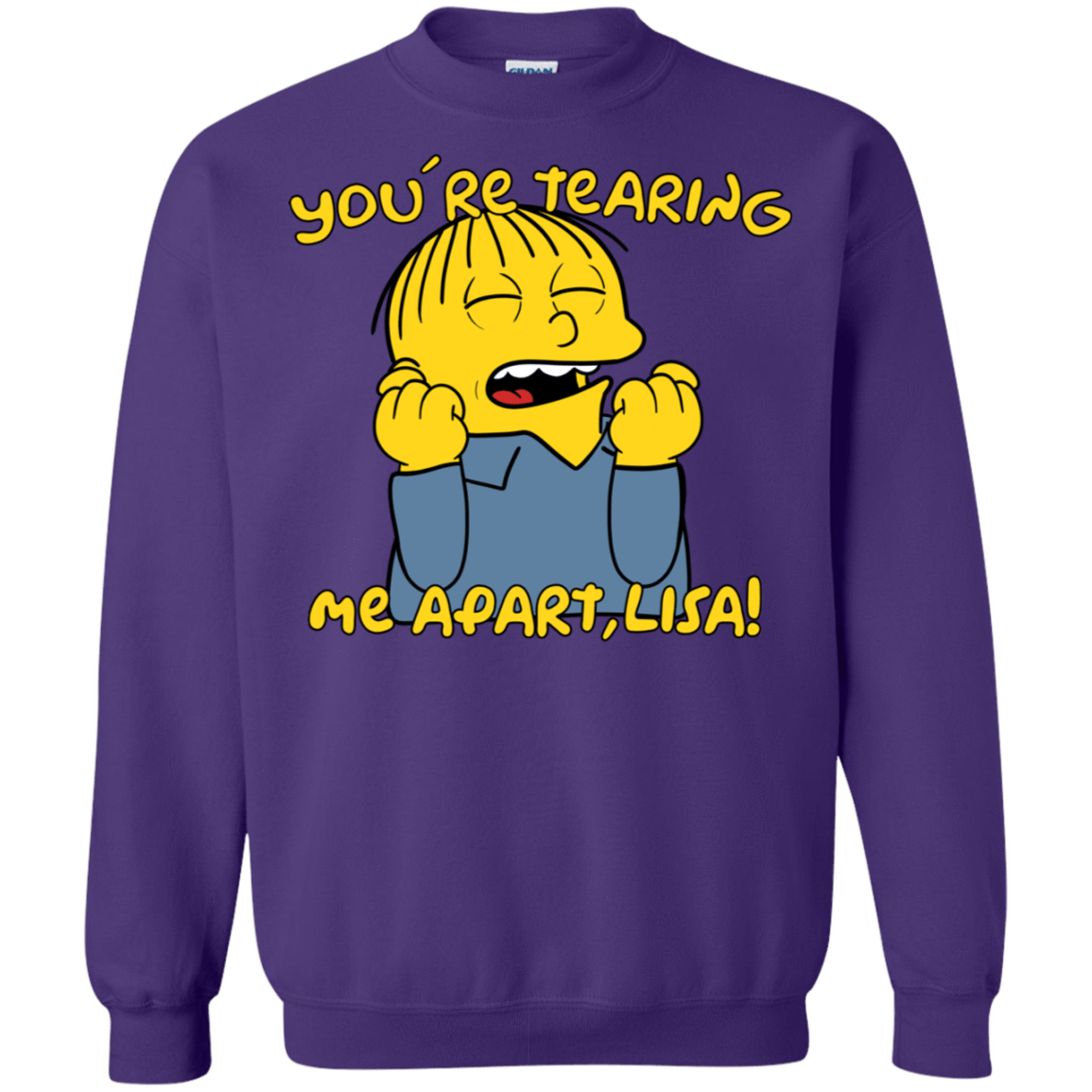 Sweatshirts Purple / S Ralph Wiseau Crewneck Sweatshirt