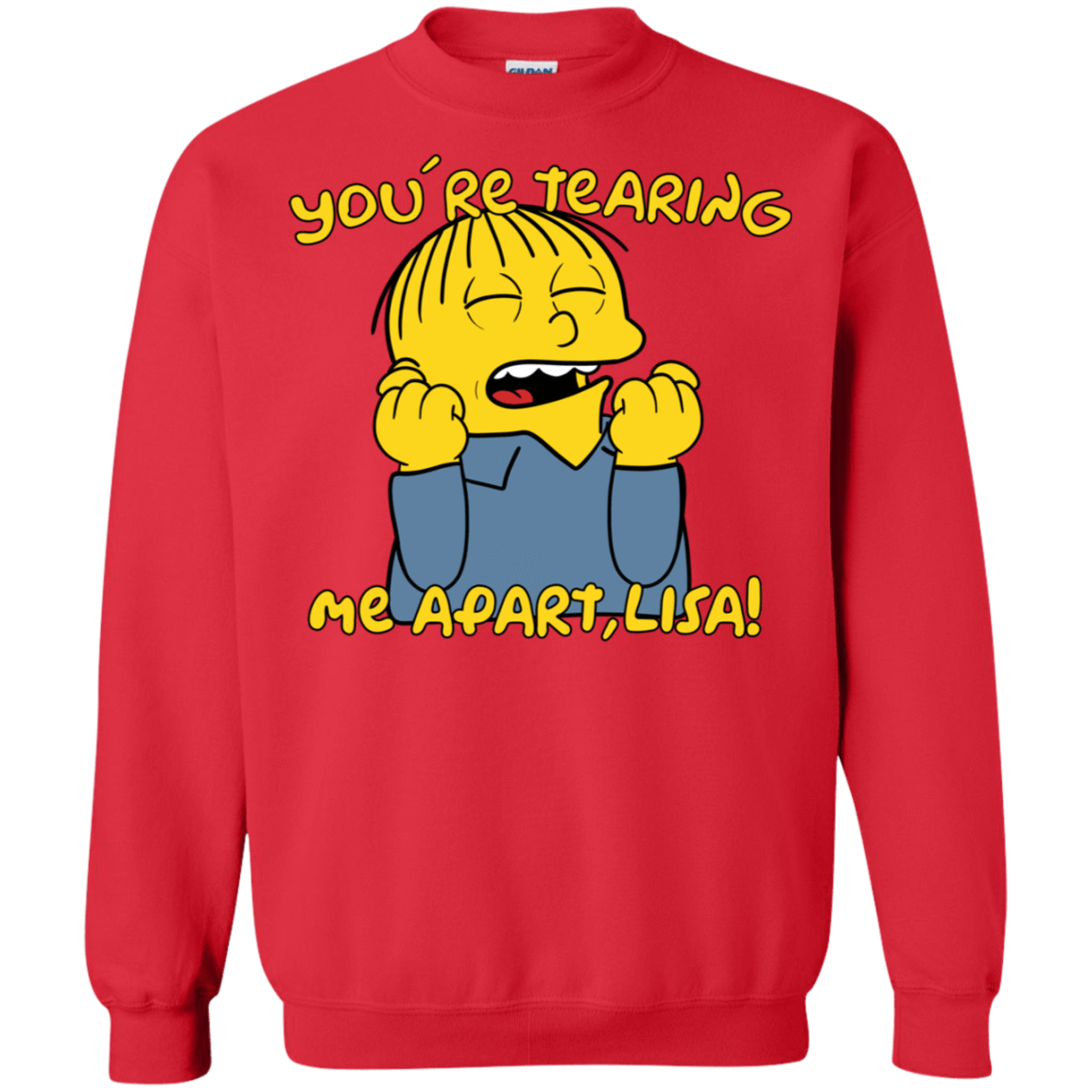 Sweatshirts Red / S Ralph Wiseau Crewneck Sweatshirt