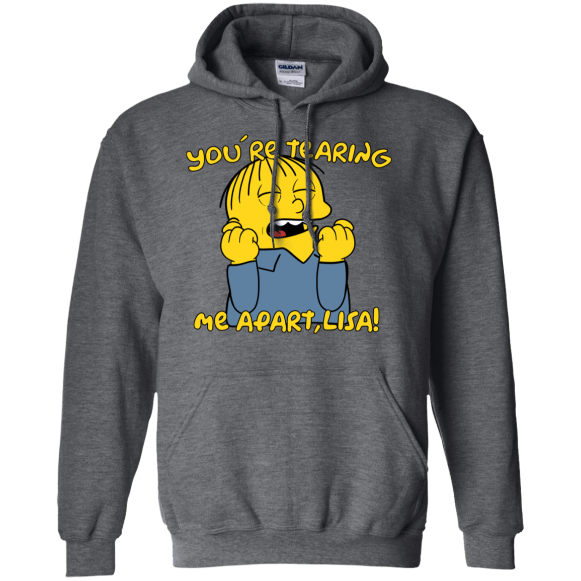 Sweatshirts Dark Heather / S Ralph Wiseau Pullover Hoodie