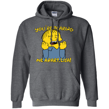 Sweatshirts Dark Heather / S Ralph Wiseau Pullover Hoodie