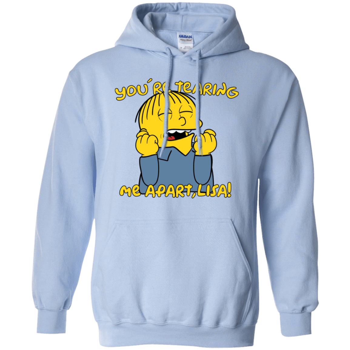 Sweatshirts Light Blue / S Ralph Wiseau Pullover Hoodie