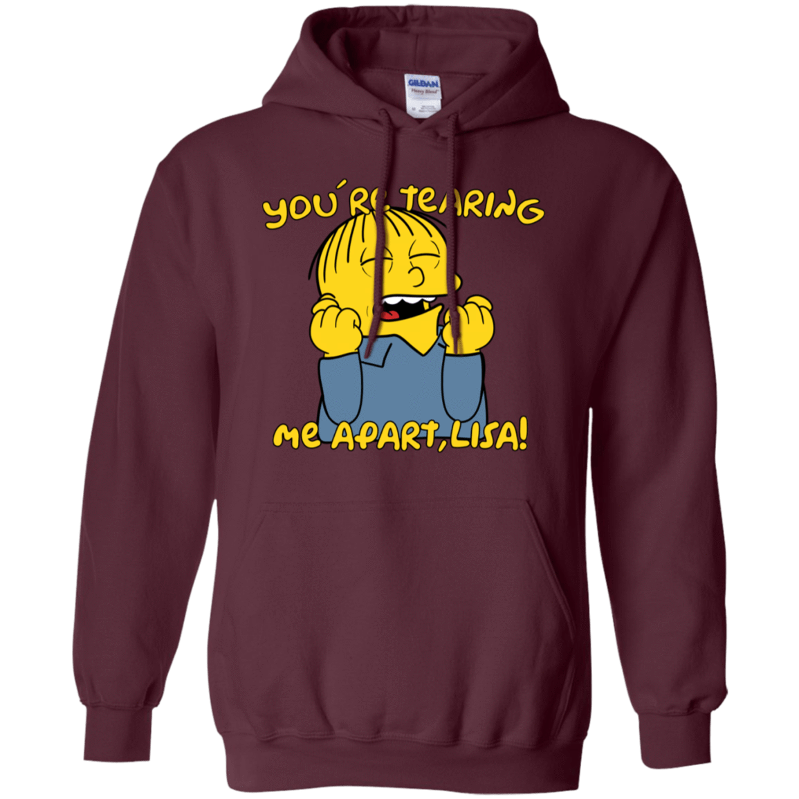 Sweatshirts Maroon / S Ralph Wiseau Pullover Hoodie