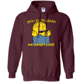 Sweatshirts Maroon / S Ralph Wiseau Pullover Hoodie