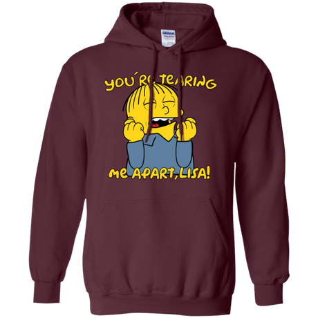 Sweatshirts Maroon / S Ralph Wiseau Pullover Hoodie