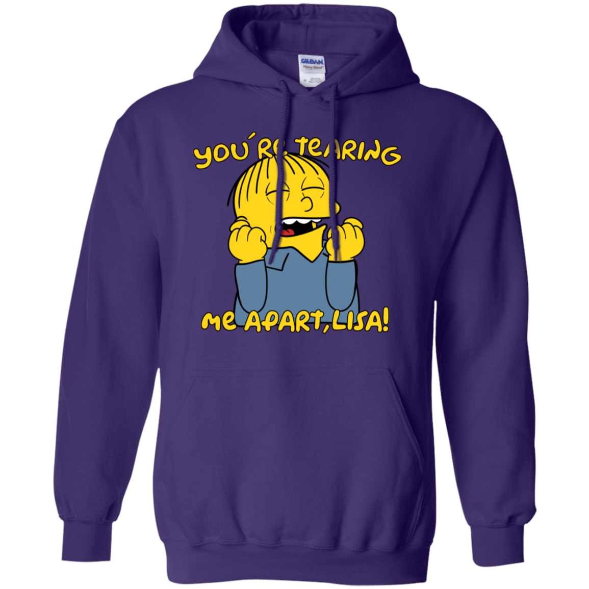 Sweatshirts Purple / S Ralph Wiseau Pullover Hoodie