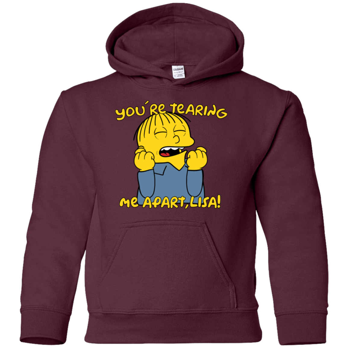 Sweatshirts Maroon / YS Ralph Wiseau Youth Hoodie