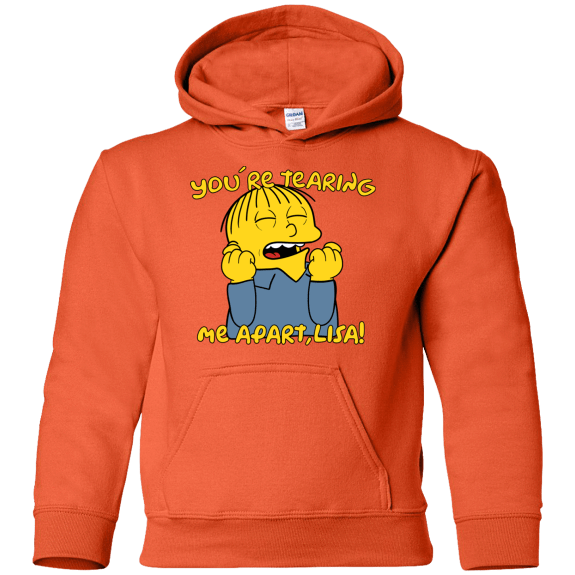 Sweatshirts Orange / YS Ralph Wiseau Youth Hoodie