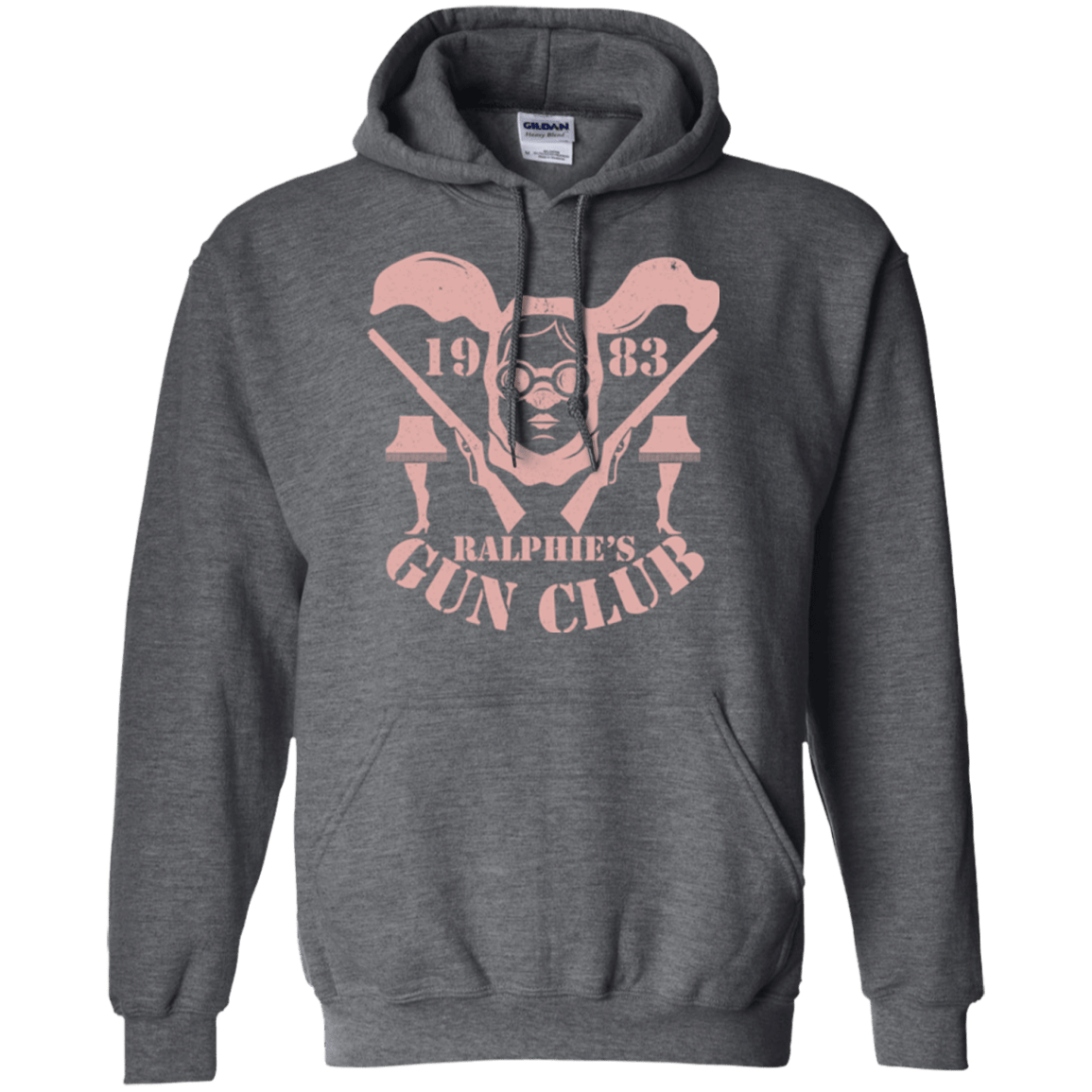 Sweatshirts Dark Heather / Small Ralphies Gun Club Pullover Hoodie
