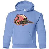 Sweatshirts Carolina Blue / YS Ramen Loving Cat Youth Hoodie